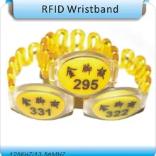 100 pcs заказ печати кода EM4100 125 кГц RFID браслеты, Водонепроницаемый браслет, ключ для шкафа браслет теги