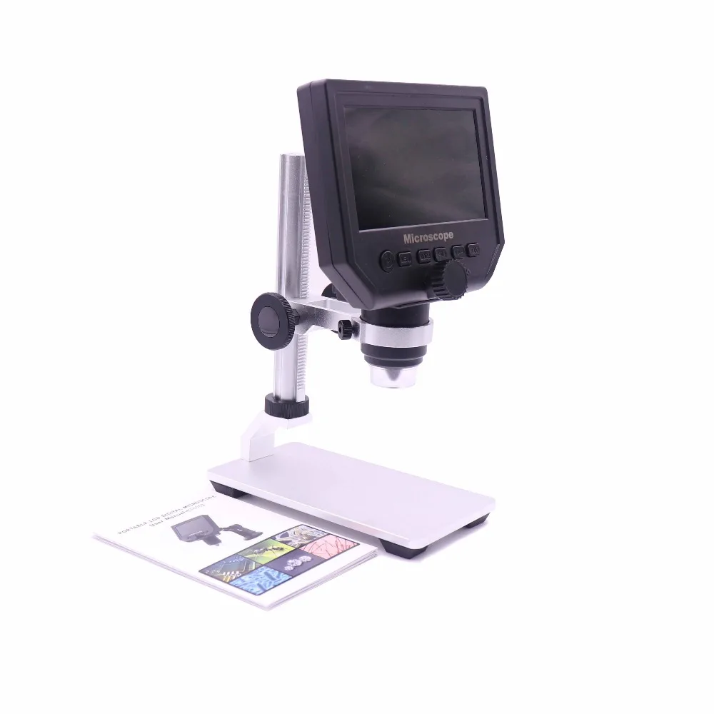  Portable 600X 3.6MP Digital Microscope 4.3
