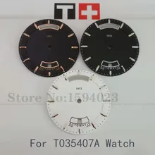 32.7mm watch dial suitable for T035407A male mechanical T035 watch text watch accessories suitable for T035407 repair parts