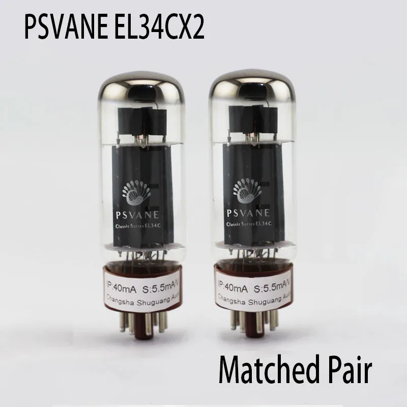 2 шт. Psvane EL34C(EL34B, 6CA7-Z, 6CA7-T, WE6CA7) HIFI серии аудио вакуумные трубки подходящая пара