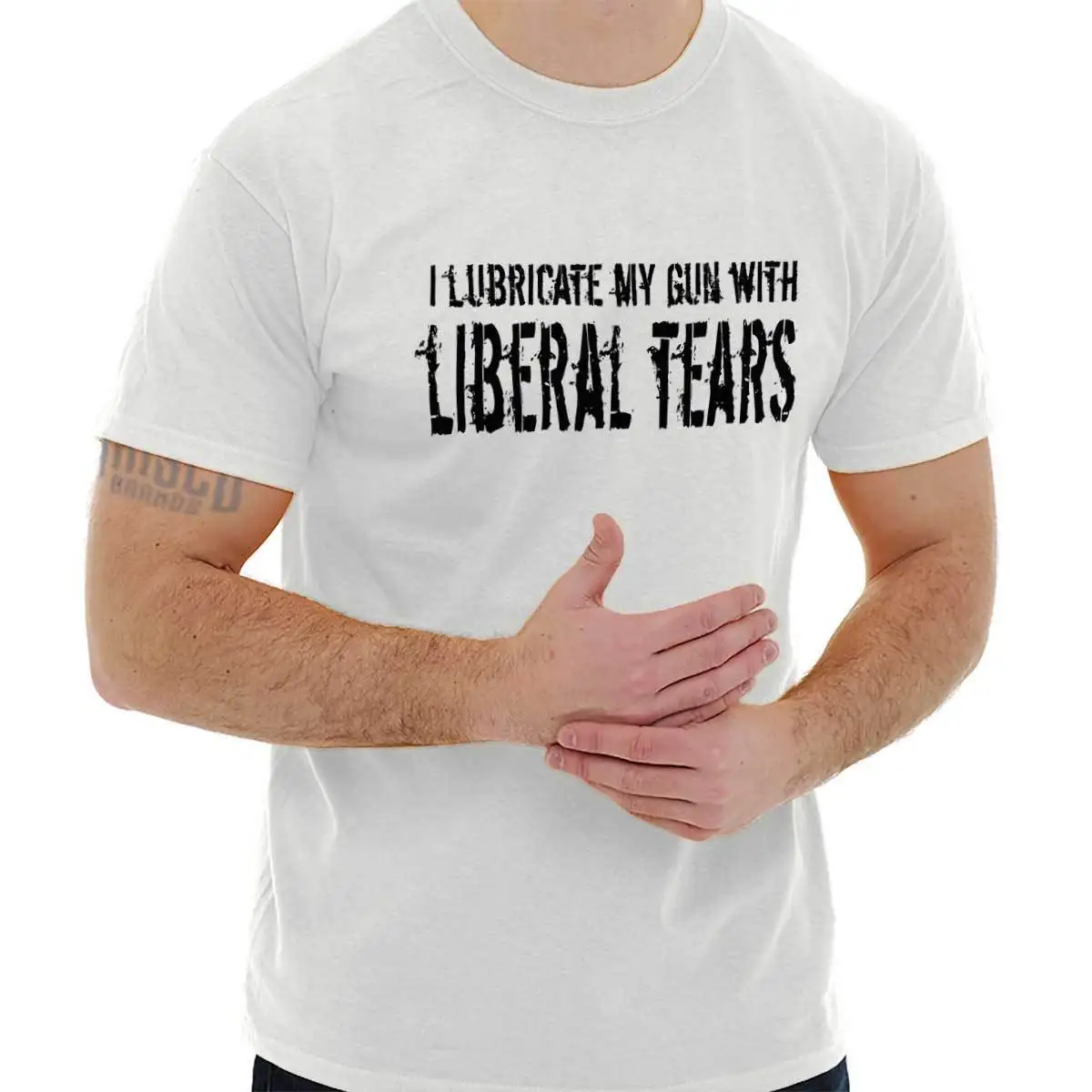 Lubricate Gun Liberal Tears USA Shirt | America Guns Patriot T Shirt   Cool Casual pride t shirt men Unisex New Fashion tshirt