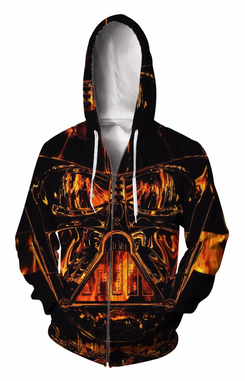 Zip-Up Hoodie 3d Print Soft Black warrior Clothing Women Men Tops Hooded Casual Zipper Sweatshirts Outfits Coats Sweat factory