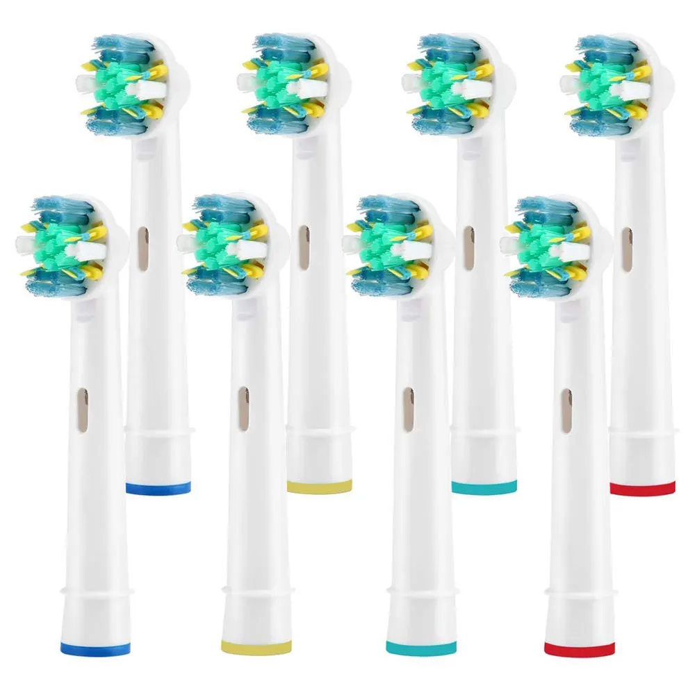 

For Oral B EB25 Floss Action Replacement Brush Heads Deep Cleaning Electric Toothbrush Heads for Rechargeable D12 D20 3709 D34