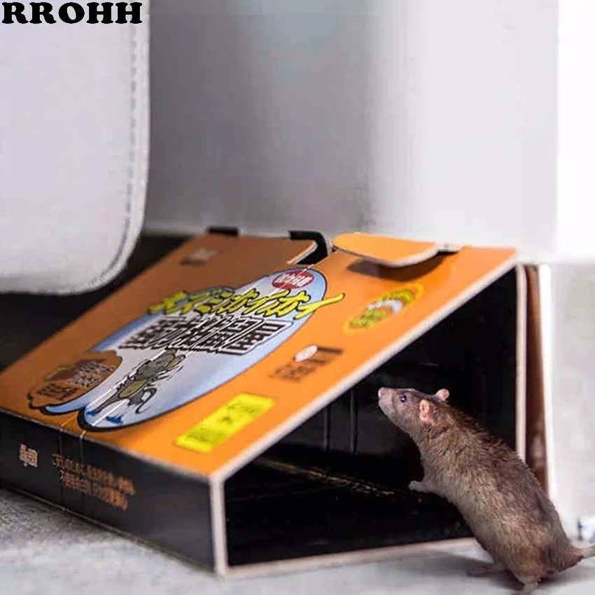 

10pcs Super Strong Mouse stickers Mousetrap Non-toxic Rat Killer Pest Control Mouse Board Sticky Rat Glue Trap Mice Catcher