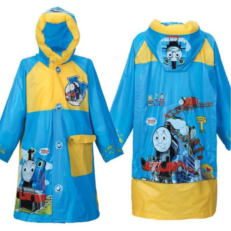 Impermeable Children Raincoat Baby Boys Rain Capes Ponchos Long Nylon