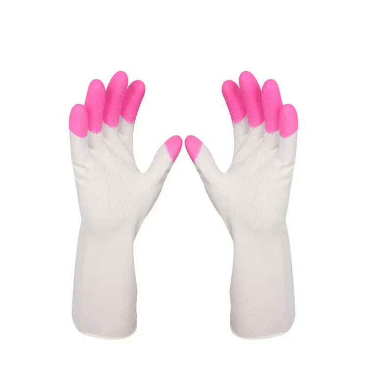 Бытовые перчатки для уборки guantes cocina кухонные перчатки резиновые перчатки латексные перчатки для мытья посуды