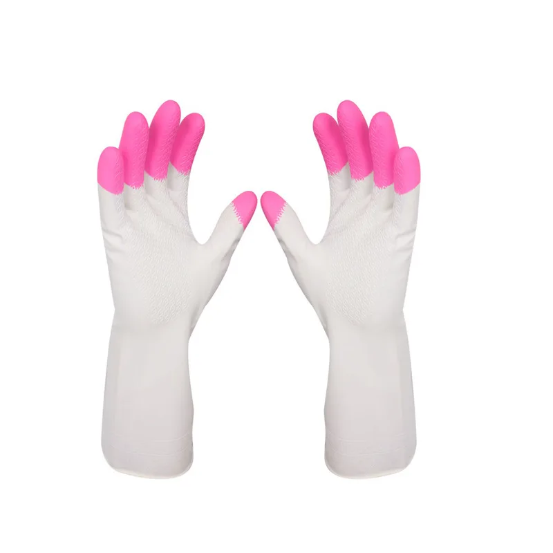 Household Gloves Household Cleaning Tools & Accessories Home & Garden thick smooth lining latex Household cleaning Gloves 2016  