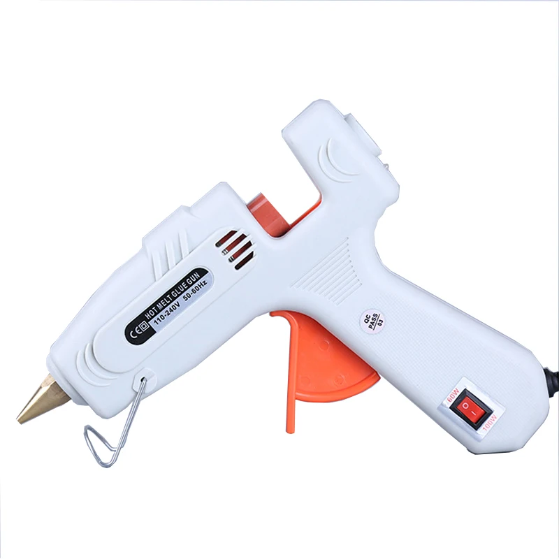 Hot melt glue gun 11mm Glue Stick Craft glues 60W 100W 110~240V EU Plug Glue gun DIY repair power tool Professional Glue gun     (2)