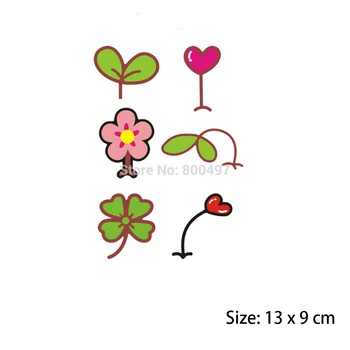 

10 x Newest Creative Design Flowers and Grass Car Sticker Decoration Decal for Honda Chevrolet Toyota Volkswagen Tesla BMW Ford