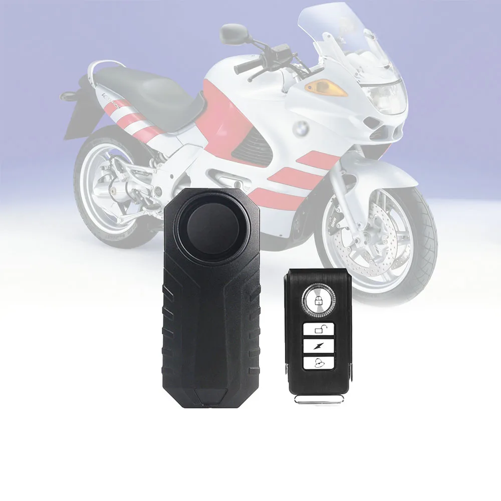

Remote Control Vibration Alarm Motorcycle Electric Bike Vehicle Security Anti Lost Remind Mini Warning Sensor system