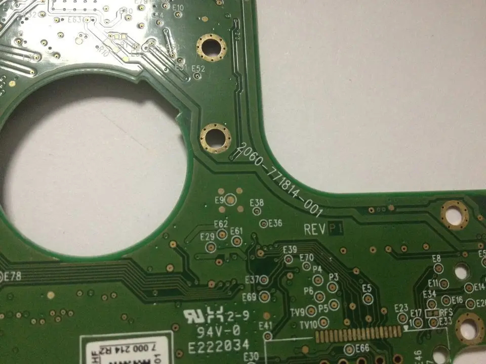 PCB Материнская плата 2060-771814-001 REV P1 для WD 2,5 USB жесткий диск восстановление данных