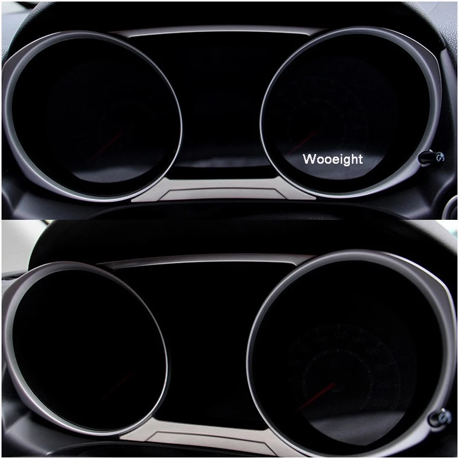 Car-Styling Gauge Dashboard Cover Trim Panel Decoration Sticker For Mitsubishi Outlander Sport RVR ASX 2010 2011 2012 - 2016 (2)