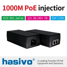 48 Вт 65 Вт POE адаптер гигабитный POE инжектор Ethernet мощность для POE ip-камеры телефон беспроводной AP PoE источник питания