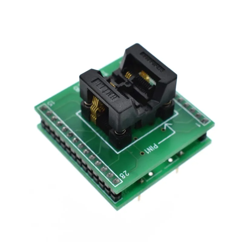 

TSSOP8 to DIP28 Adapter TL866A TL866CS programmer adapter SSOP8 to DIP28 IC Test Socket adapter 0.65mm Pitch