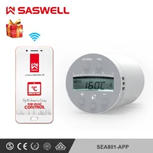 SASWELL SEA801-APP Thermostat Temperature Controller heating and accurate TRV programmable controller SASWELL SEA801-APP Thermostat Temperature Controller heating and accurate TRV programmable controller