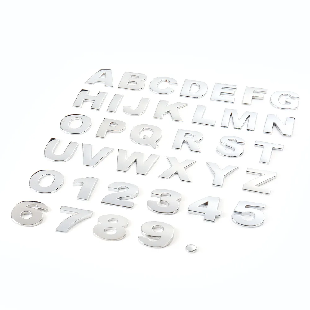 SPACE Emblem Badge Letter Number alphapet logo car truck
