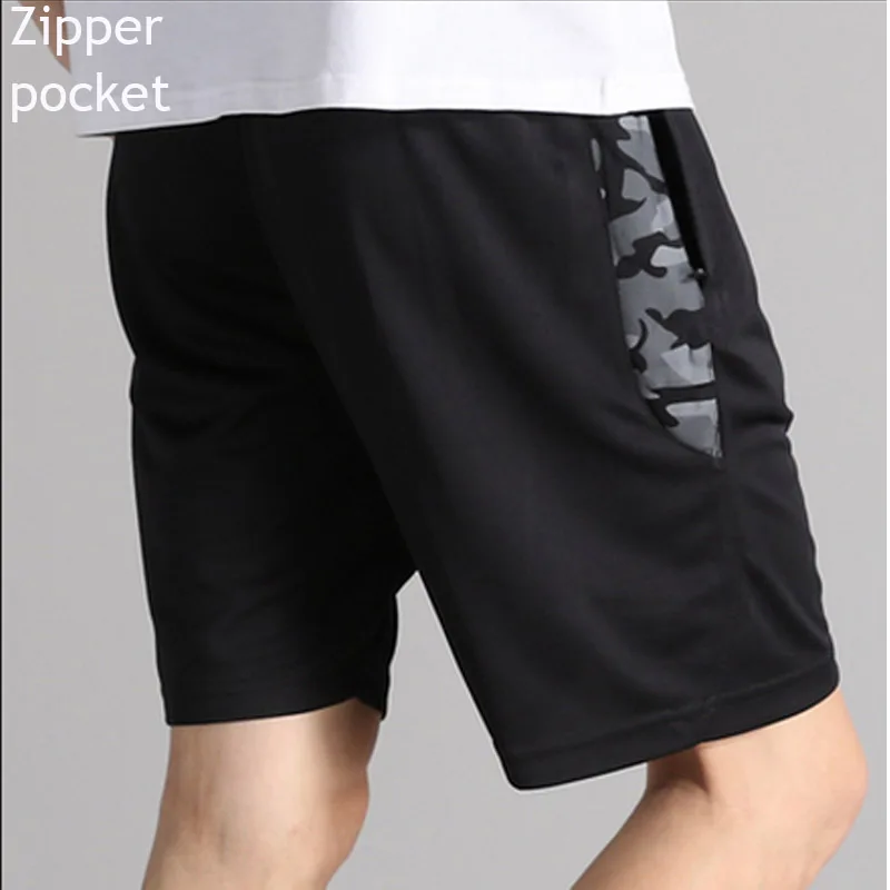 NEW 2019 Summer thin male fitness leisure thin shorts joggers quick-drying camouflage patchwork Zipper Pocket Shorts NEW 2019 Summer thin male fitness leisure thin shorts joggers quick-drying camouflage patchwork Zipper Pocket Shorts
