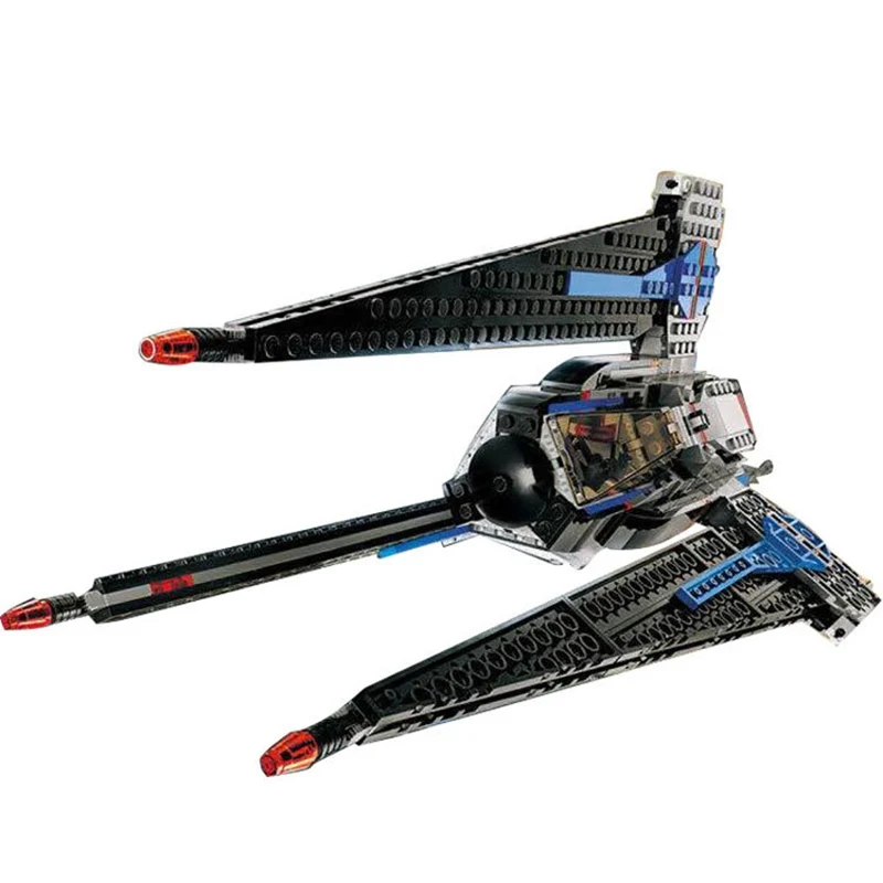 

Blocks Star Wars The Tracker I Fighter 597Pcs Model Building Blocks Toys For Children Assemble Starwars Block Toy
