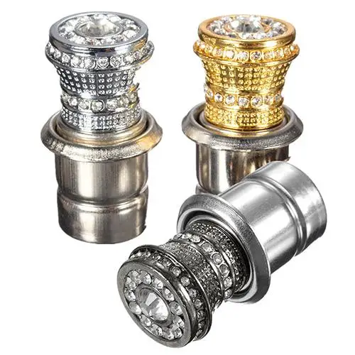 

Bling Rhinestone Inlaid Auto Car Iron Cigarette Socket Lighter 12V Luxury Lgnition