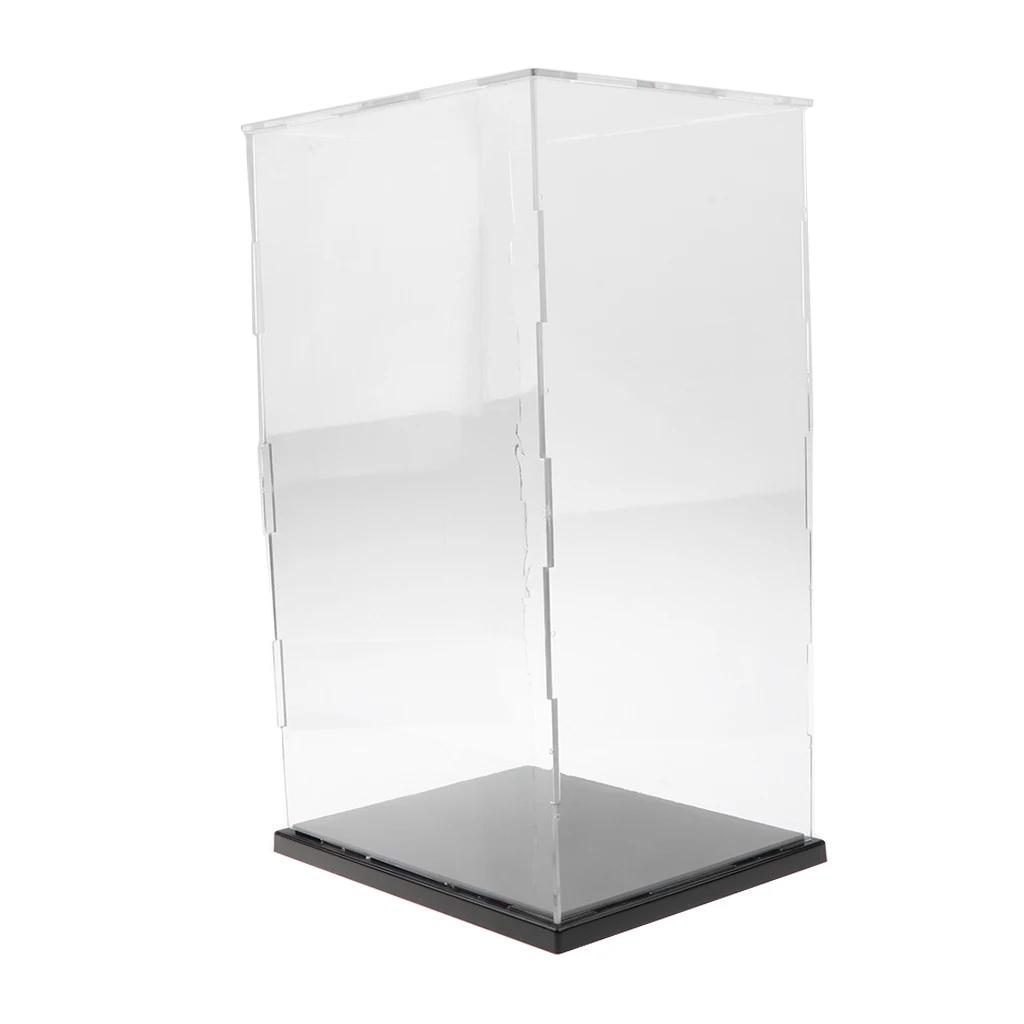 19x15x31 cm Acrylic & Plastic Figures Model Transparent Display Show Case Small Acrylic Box Doll Machine Collection Display Box