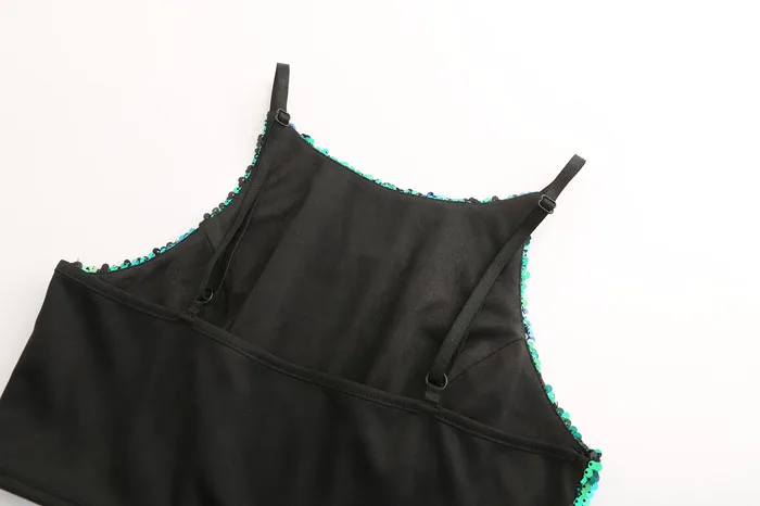 festival glitter tank top sequin crop top 12