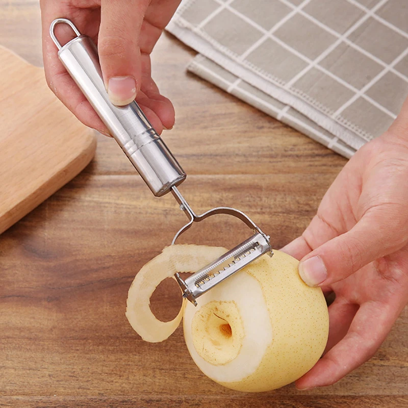 Kitchen-Fruit-Vegetable-Peeler-Stainless-Steel-Grater-Potato-Apple-Slicer-Double-Planing-Kitchen-Accessories-Cooking-Utensils