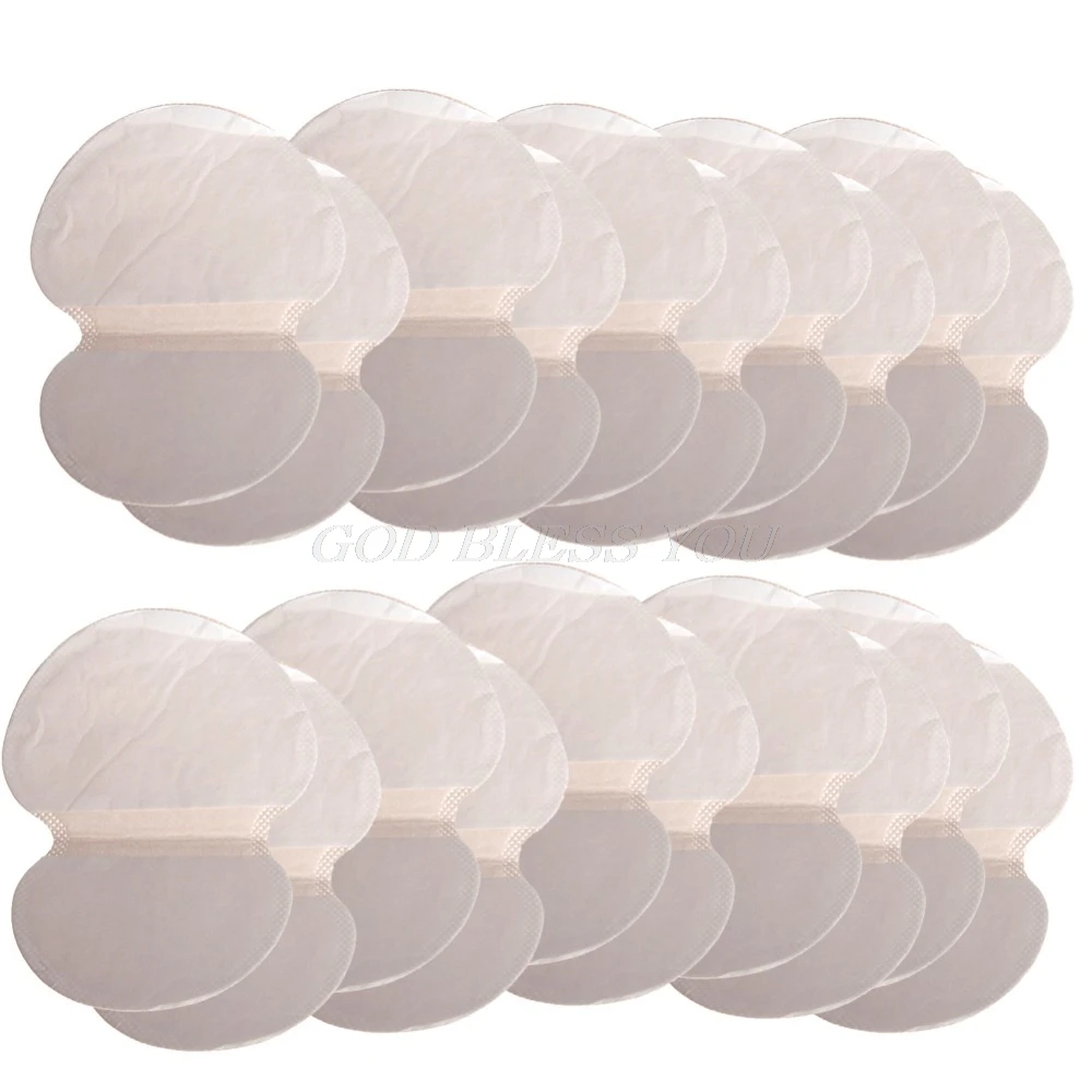 20PCS Disposable Underarm Absorbing Sweat Deodorant Armpit Antiperspirant Pads