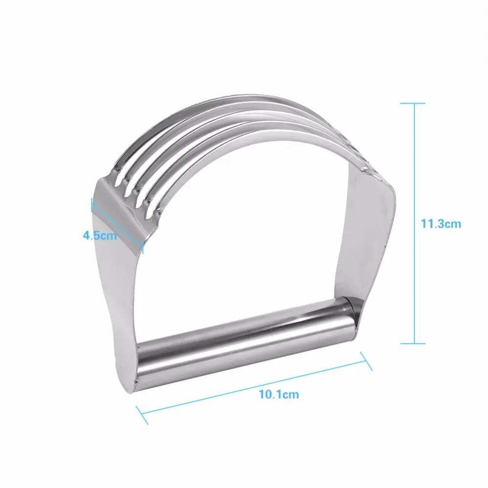 1 шт. высококачественный резак для теста из нержавеющей стали кухонный резак для кондитерских изделий блендер абсолютно кухонный инструмент простой в захвате и использовании