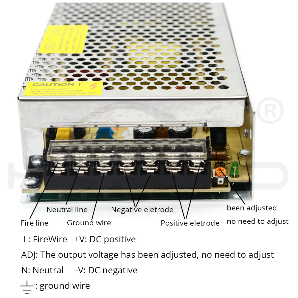 AC 110 V-240 V DC/DC 12V 10A драйвер преобразователя 12V светодиодный трансформатор Питание переключения адаптер для 5050 3528 2835 светодиодный полосы