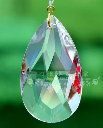 Хрустальная люстра k9glass 240 шт./лот 76 мм подвесная хрустальная с машинной резкой