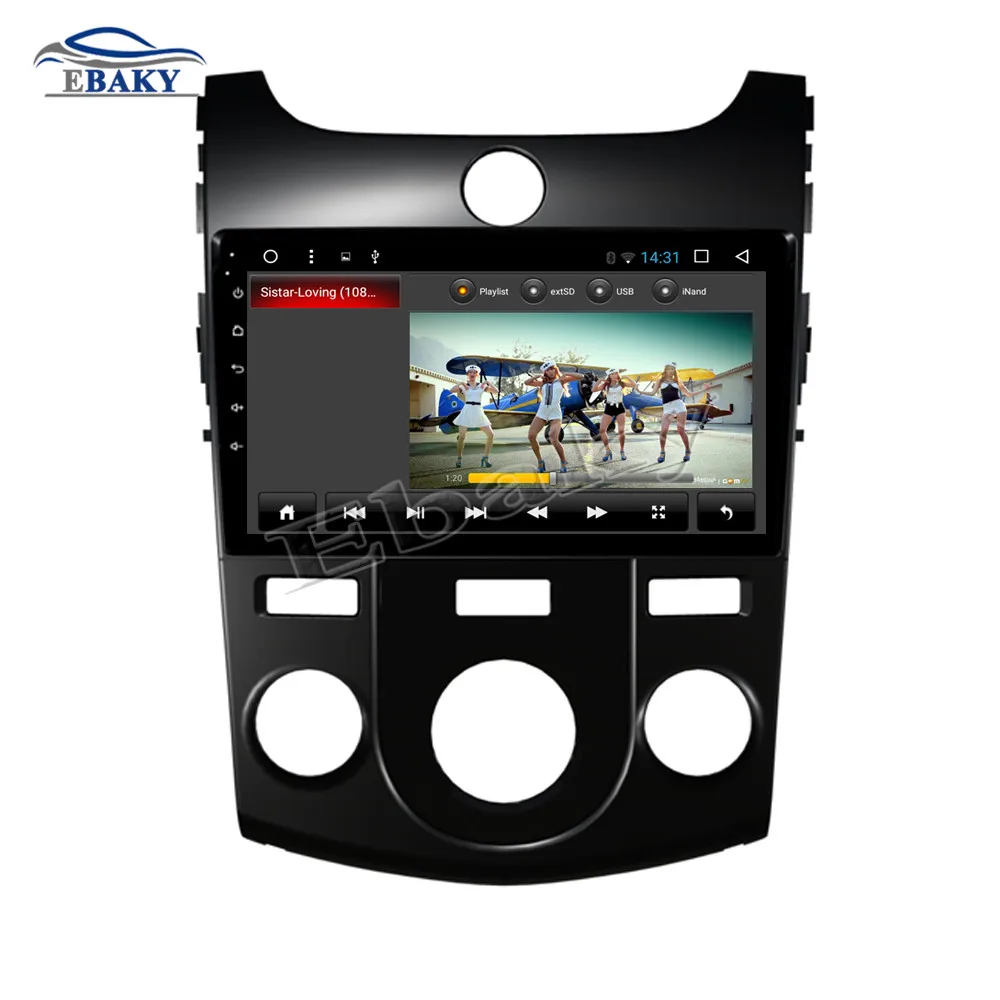 Discount NaviTopia 9inch 1GB/2GB RAM Quad Core/Octa Core Android 7.1/8.1 Car DVD Radio for KIA Forte/Cerato 2009- with GPS 17