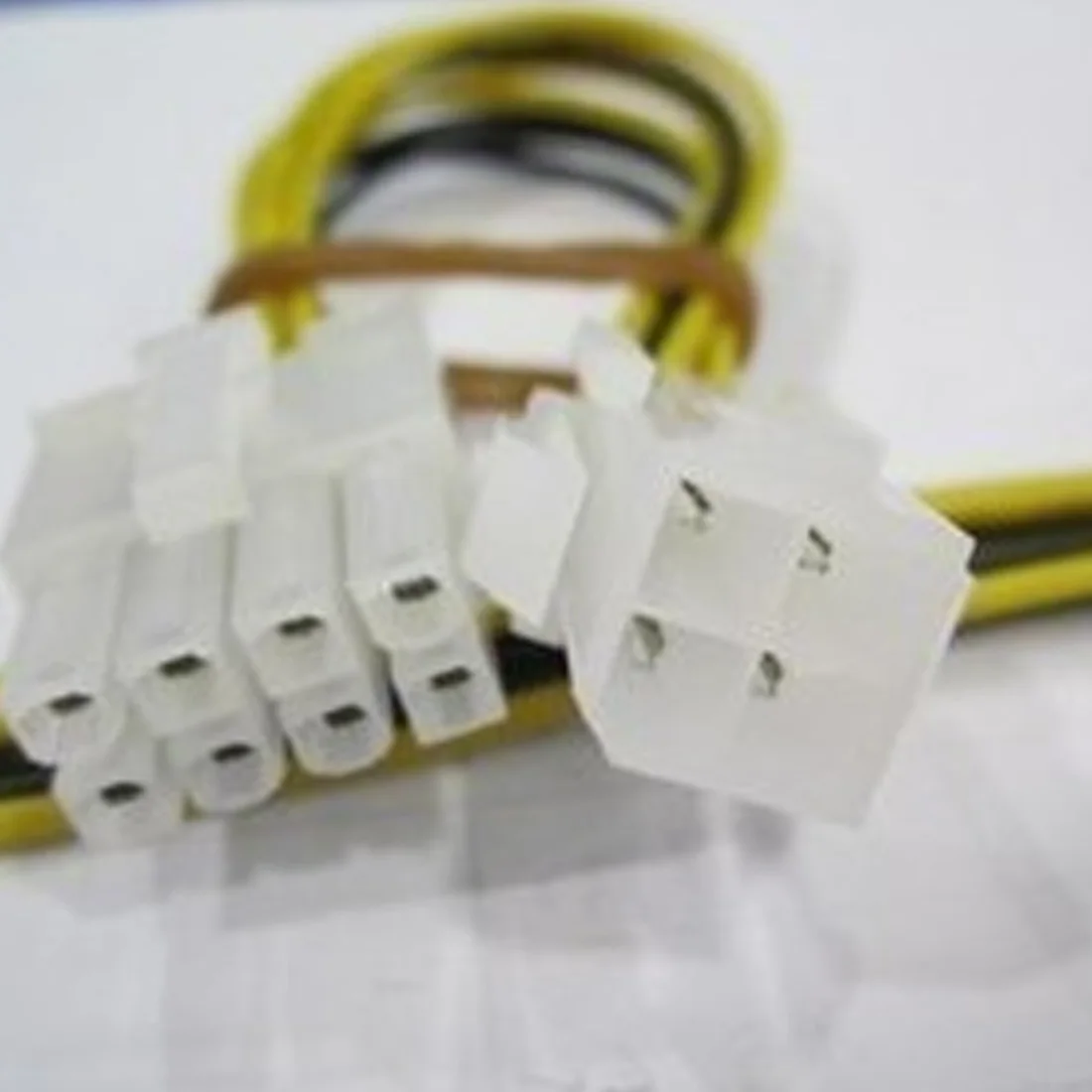 

Precise 1PC Hot 20cm 8" inch 4 Pin Male to 8Pin Female CPU Power Supply Extension Cable Cord Connector Adapter