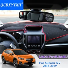 QCBXYYXH автомобильный Стайлинг 2 цвета приборной панели защитный коврик тенты Подушка изоляционный коврик внутренний ковер для Subaru XV