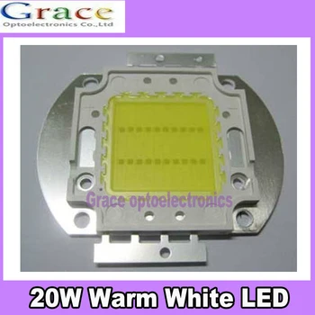 

45mil 20W Warm White 3000-3500k High Power LED Panel 1400LM 20 Watt Lamp Light