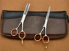 302# 4''/5''/5.5'' Brand Jason TOP GRADE Professional Hairdressing Scissor JP 440C Barbers Thinning Cutting Scissors Hair Shears ► Photo 3/6