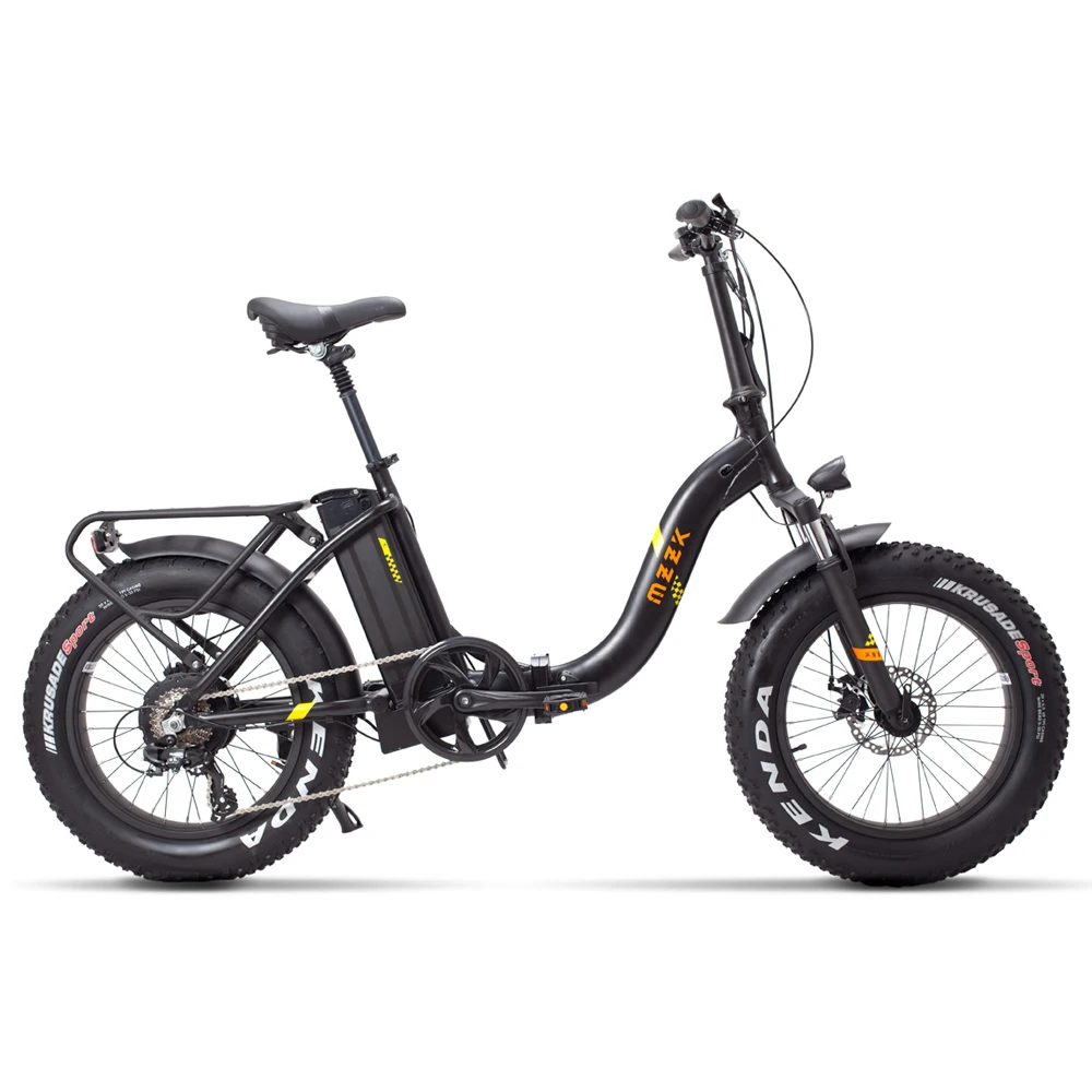 20 дюймов электрический велосипед 48v500w мотор shimano 7 скоростей fat ebike fold Princess fold frame snow 4,0 с широкими шинами Электрический велосипед