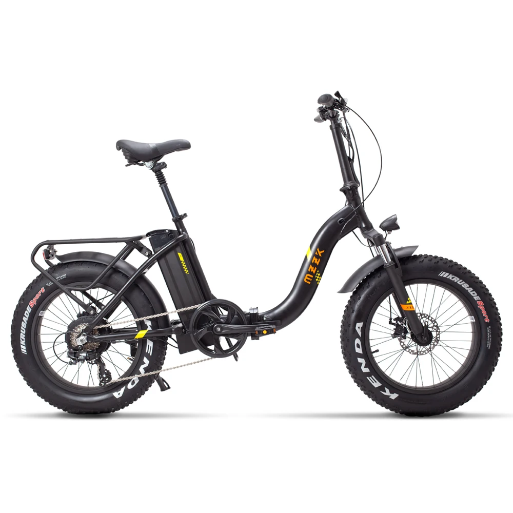 Электрический велосипед 20 дюймов 48 В 4 0 ВТ мотор shimano 7 скоростей фэтбайк складная