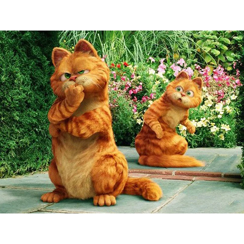 

5D Diy Diamond painting Cartoon Cat cross stitch Diamond Mosaic Rhinestones pictures Daimond painting Embroidery Sale home decor