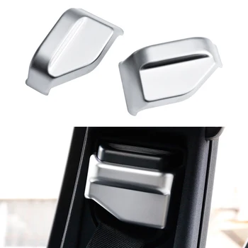 

2pcs Car Safety Seat Belt Buckle Cover Strap Clip Padding Decor Car Tuning For Mercedes Benz GLC Interior Decor Accessories