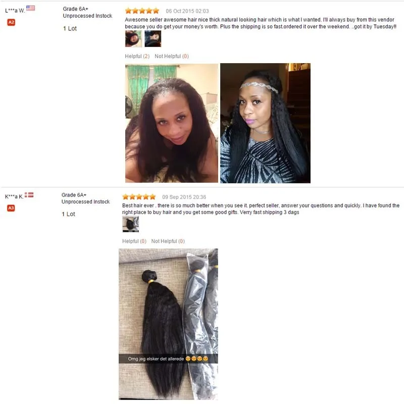 Brazilian Kinky Straight Hair