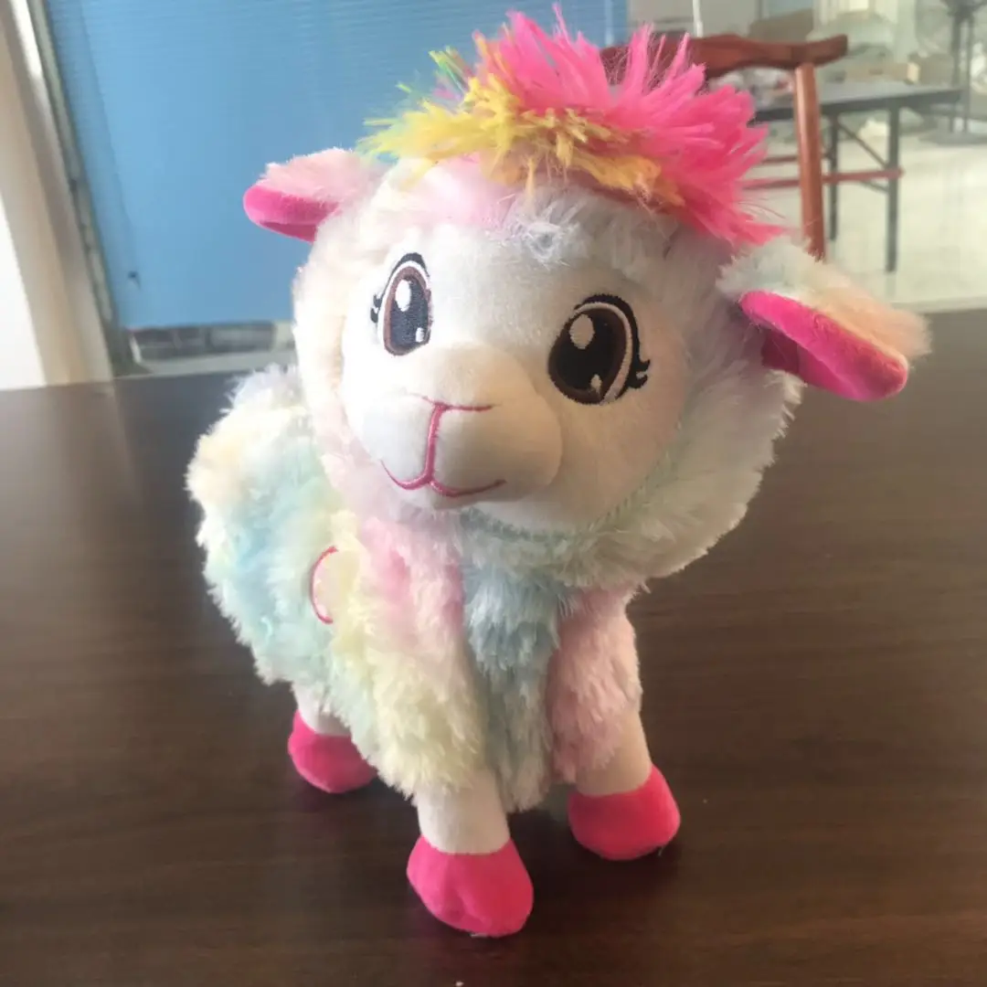 Дропшиппинг Альпака плюшевая игрушка попа разрыв встряхивания ламы alpacasso для детей домашних животных