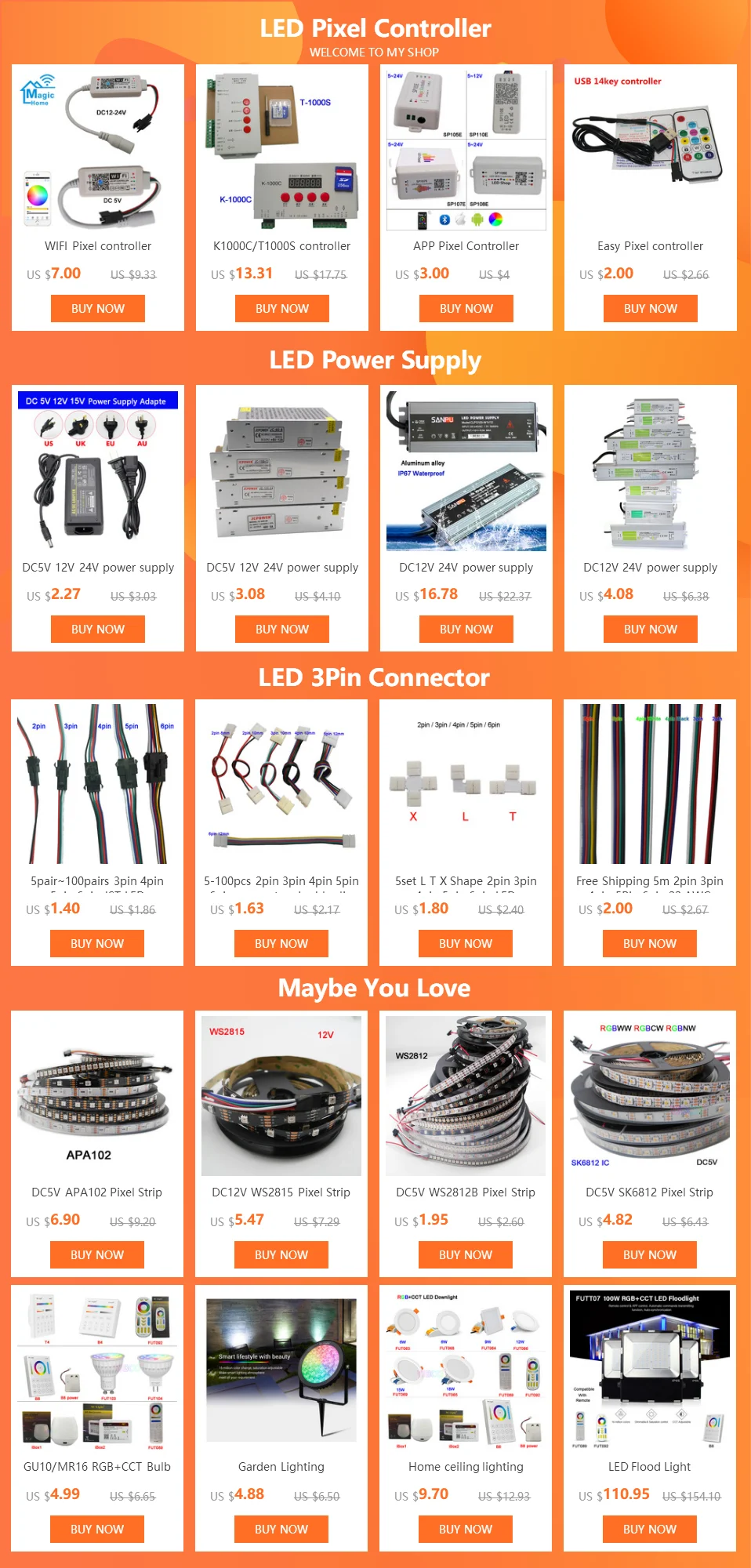 WS2812B экран панели; 8*8/16*16/8*32 пикселей DC5V полноцветный 256 пикселей цифровая программированная светодиодная полоса с адресом экрана