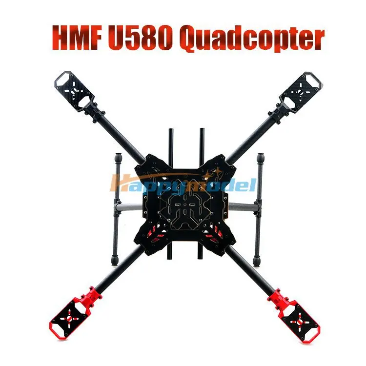 HMF u580 Тотем серии Carbon Волокно зонт складной FPV-системы Quadcopter Рамки 580 мм с высоким Шасси/занос Gimbal Гора трубки