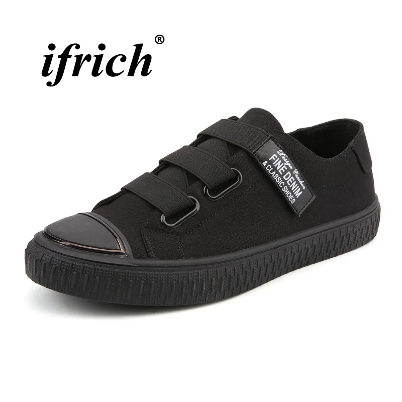 

Spring Autumn Casual Canvas Shoes Male Comfortable Brand Flat Shoes Red Black Men Walking Footwear Non-Slip Fashion Sneakers