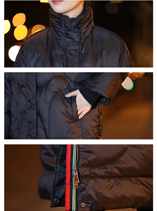 2019 Winter New Down Jacket Medium And long Section Large Size Women's Winter Jackets  Casual Fashion Coat Female (10)