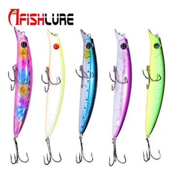 

Afishlure Hard Lures Baits Popper 118mm/18g Artificial Fishing Tackle Swimbait Hard Lure for Carp Fishing Trout Plastic Fishing