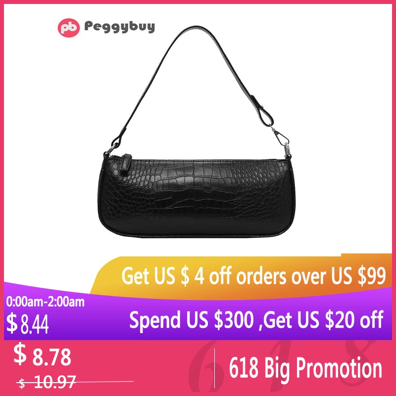 2019 New Retro Alligator Pattern Women Messenger Flap Handbags Pu Leather Street Casual Solid Zipper Shoulder Bags Bolsa Mujer huismerk kopen in de aanbieding