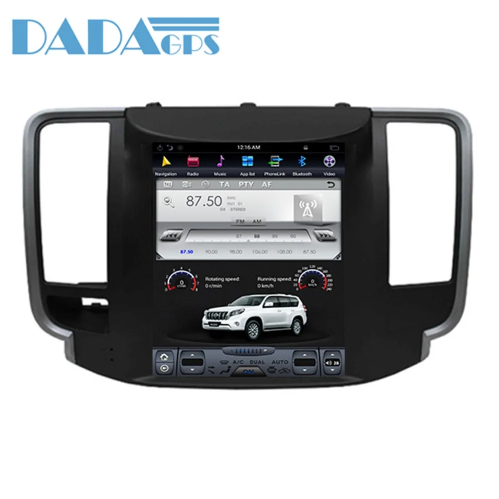 Sale Tesla 10.4 inch Android 7.1 Headunit Car Radio GPS Navigetion unit for NISSAN Teana 2008 2009 2010 2011 Stereo SatNav Multimedia 0