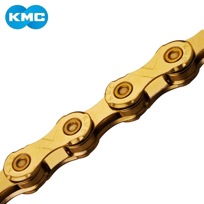 KMC X12 12 Speed 126L MTB Road Bike Chain 12s Golden Chain with Magic Link