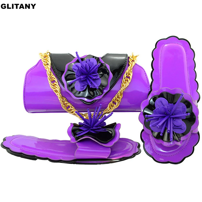 Pumpen fuchsia Schuhe teal Ankunft Taschen rot Party Tasche purpurrot Und Nigerian Blau wein Zu königliches Neue Set Frauen Schwarzes Verkauf gold Hochzeit Entsprechen Sets qUwEaE6